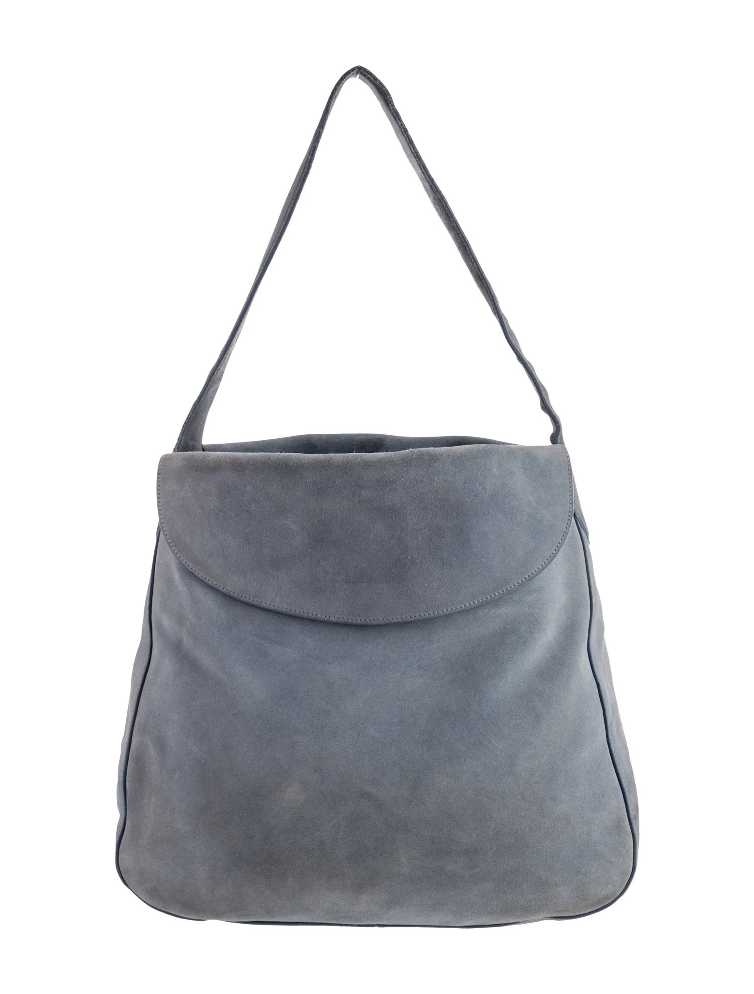 Prada Scamosciato Suede Shoulder Bag